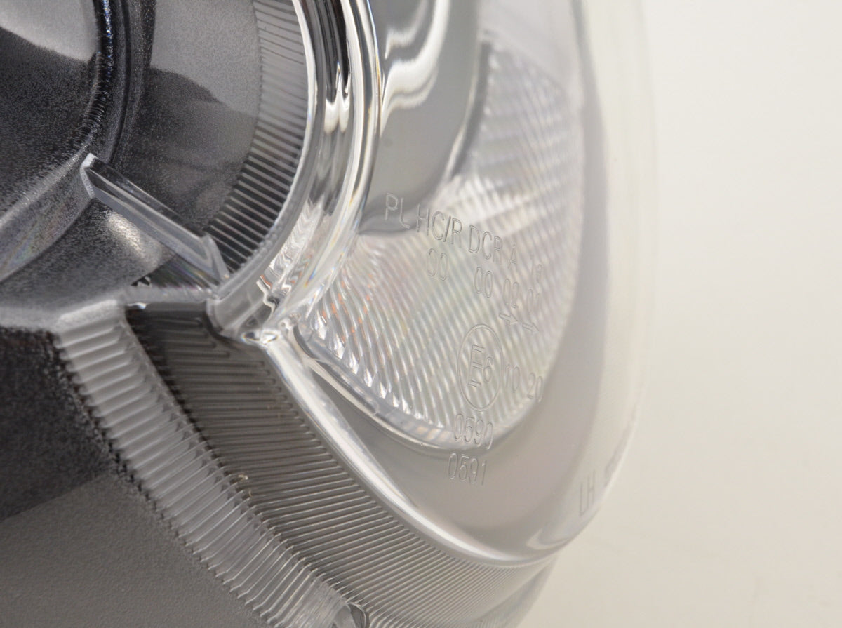 Scheinwerfer Set Xenon Daylight LED TFL-Optik Mini One / Cooper 06-10 schwarz Scheinwerfer Set Xenon Daylight LED TFL-Optik Mini One / Cooper 06-10 schwarz